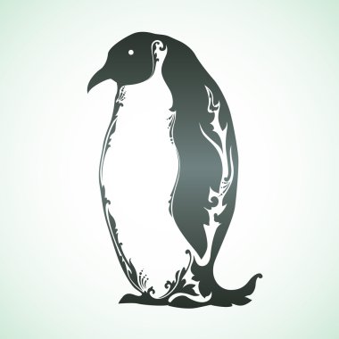 Dekoratif süs penguen