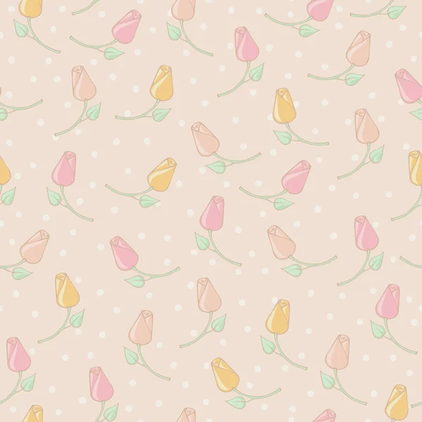 Fundo com flores — Vetor de Stock