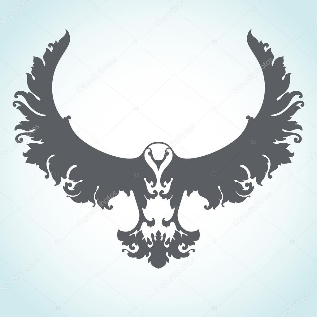 Decorative bird icon
