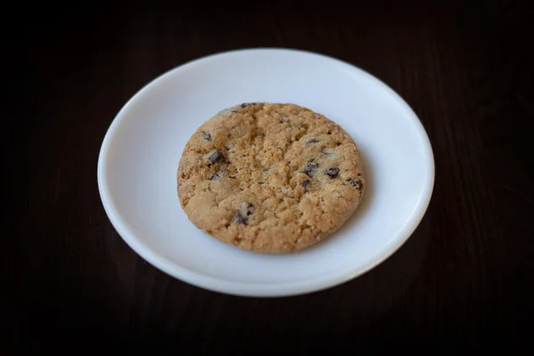 Haver koekjes op een bord — Stockfoto