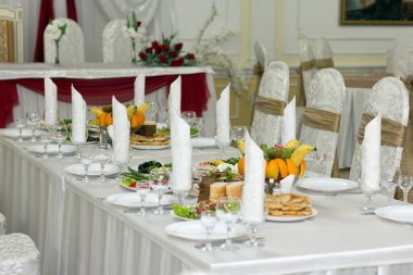 yemekleri zarif Ziyafet masaüstü lay