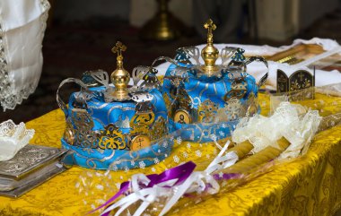 Ortodoks Düğün aksesuarları