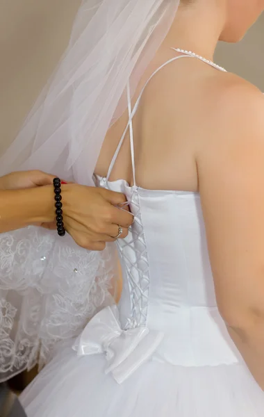 Bride's Back — Stock Photo, Image