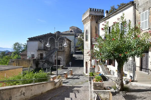 Panoramatický Výhled Ripi Středověké Město Regionu Lazio Itálie — Stock fotografie