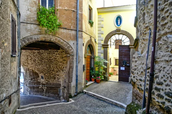アルナーラの路地 ラツィオ地域の中世の町 イタリア — ストック写真