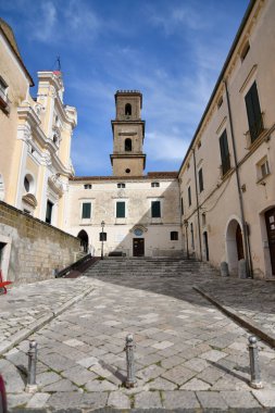 Caiazzo meydanı, İtalya 'nın Caserta eyaletinin dağlarında küçük bir köy..