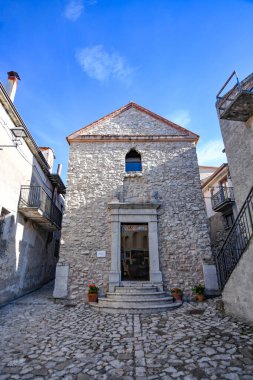 Trentinara 'da küçük bir kilise, İtalya' nın Salerno eyaletine bağlı küçük bir köy..