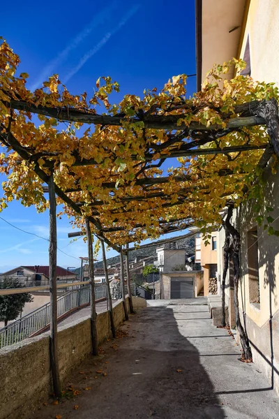 Una Stradina Castelcivita Piccolo Borgo Della Provincia Salerno — Foto Stock