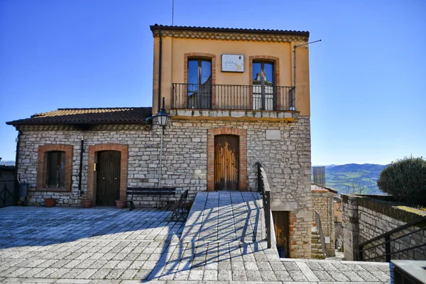 Old Restored Stone House Casalbore Italian Village Province Avellino — Stock Photo, Image