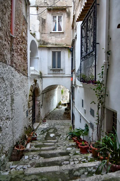 Narrow Alley Gaeta Medieval Town Lazio Region Italy Royalty Free Stock Photos