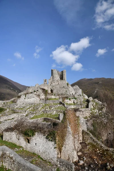 Ruïnes Van Een Middeleeuws Kasteel Gioia Sannitica Provincie Caserta Italië — Stockfoto