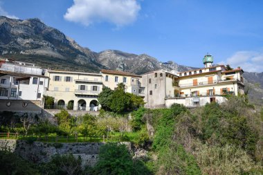 Faicchio Panoraması, İtalya 'nın Benevento eyaletinde küçük bir köy..