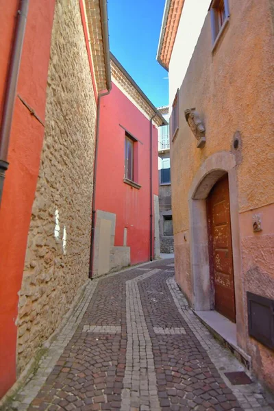 Smal Gata Nusco Liten Provinsen Avellino Italien — Stockfoto