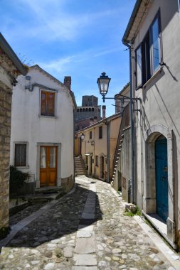 Bisaccia 'da dar bir sokak, İtalya' nın Avellino eyaletinde küçük bir köy..