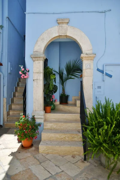 Facade Old House Casamassima Apulian Town Province Bari Italy — ストック写真