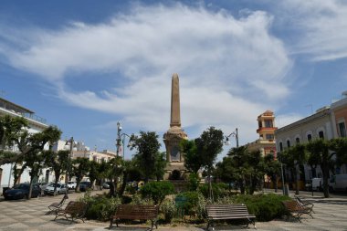 A square of Gallipoli, an old village in the province of Lecce in Italy.