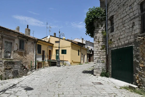 Narrow Street Old Houses Pietragalla Village Basilicata Region Italy — Stok fotoğraf