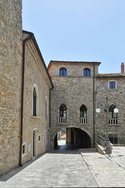 Narrow Street Old Houses Pietragalla Village Basilicata Region Italy — Stockfoto