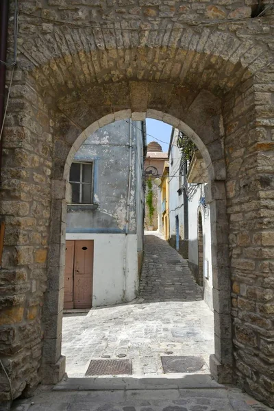 Narrow Street Old Houses Pietragalla Village Basilicata Region Italy — Stok fotoğraf