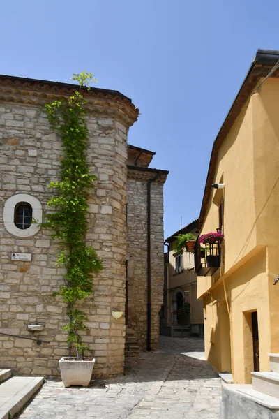 Narrow Street Old Houses Pietragalla Village Basilicata Region Italy — Stockfoto