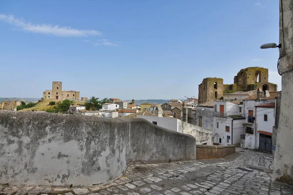 Panoramic View Grottole Village Basilicata Region Italy — Stockfoto