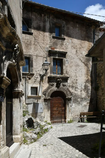 Historic Building Campo Giove Medieval Village Abruzzo Region Italy — Stock fotografie