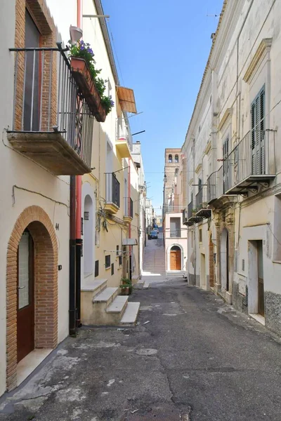 Street Old Houses Ferrandina Rural Village Basilicata Region Italy — Stockfoto