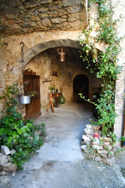 Ancient House Pesche Old Village Molise Region Italy — Stockfoto