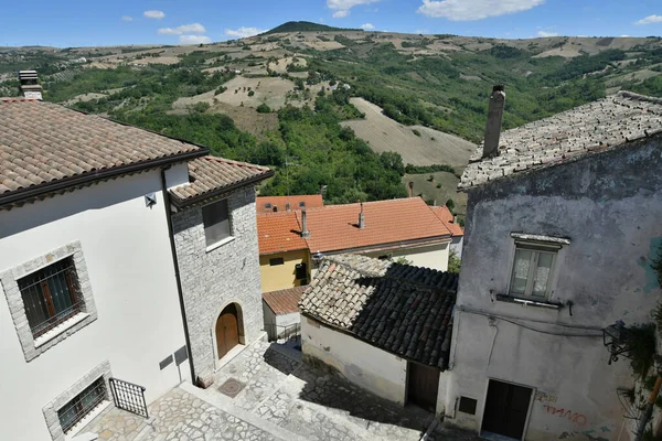 Panoramic View Zungoli Village Avellino Province Italy — Stockfoto