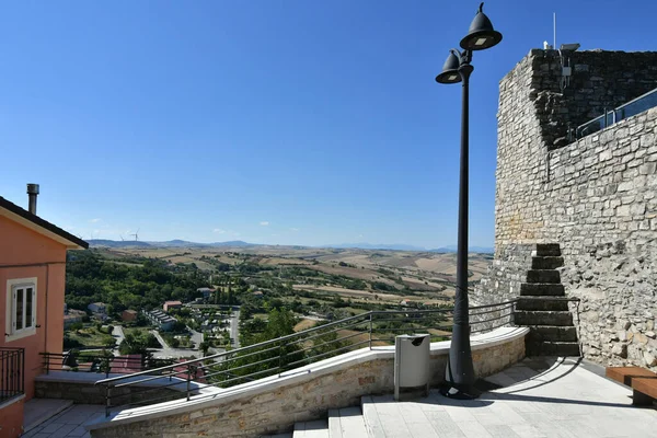 Landscape Seen Savignano Irpino One Most Beautiful Villages Italy — Foto Stock