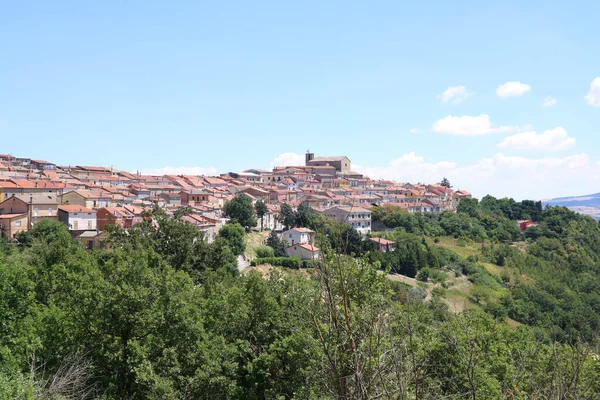 Panoramic View Montaguto Rural Village Province Avellino Campania Italy — Foto Stock