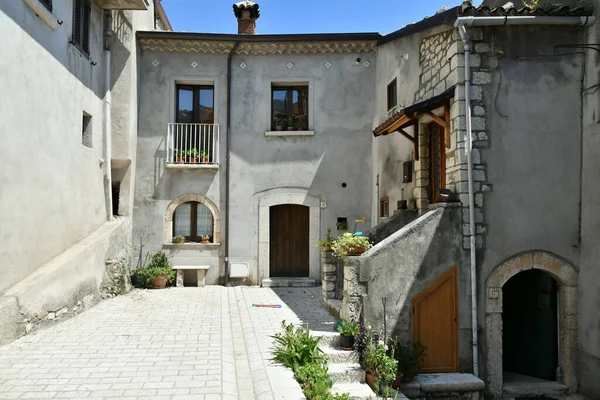 Old House Cusano Mutri Medieval Village Province Benevento Campania Italy — Stock fotografie