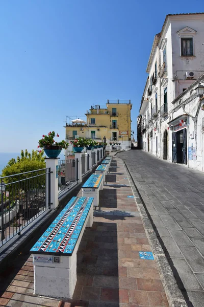 Alley Albori Village Mountains Amalfi Coast Italy — 스톡 사진