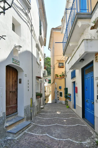 Alley Albori Village Mountains Amalfi Coast Italy —  Fotos de Stock