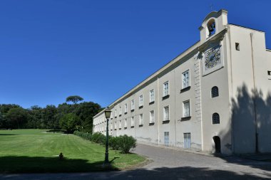 View of Capodimonte public park in Naples, Italy.