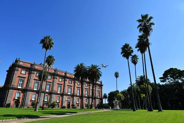 View of Capodimonte public park in Naples, Italy.
