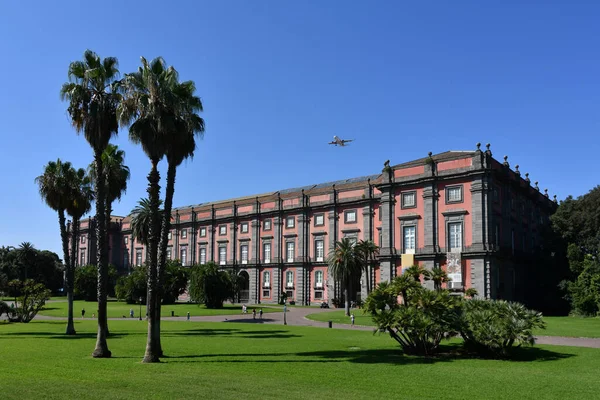 View of Capodimonte public park in Naples, Italy.