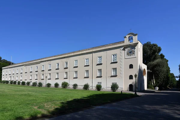 View of Capodimonte public park in Naples, Italy.