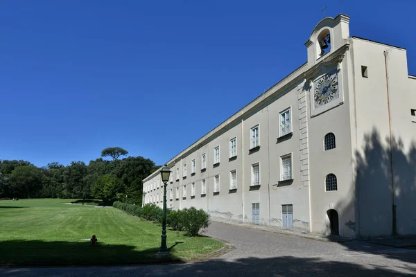 View of Capodimonte public park in Naples, Italy.