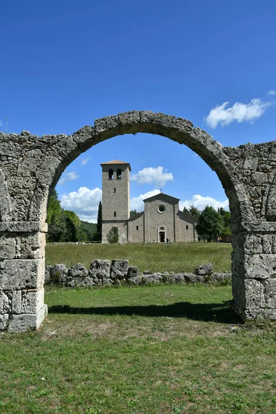 Los Arcos Antiguo Monasterio Provincia Isernia Una Ciudad Molise Italia — Foto de Stock