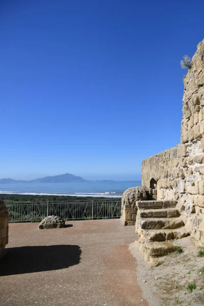 Widok Panoramy Parku Archeologicznego Cuma Koło Neapolu Włochy — Zdjęcie stockowe