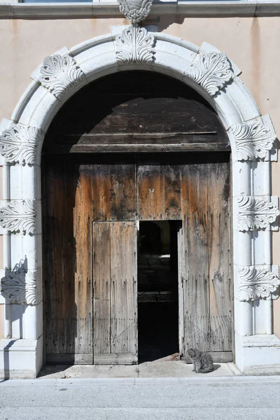 Une Vieille Maison Oratino Village Molise Italie — Photo