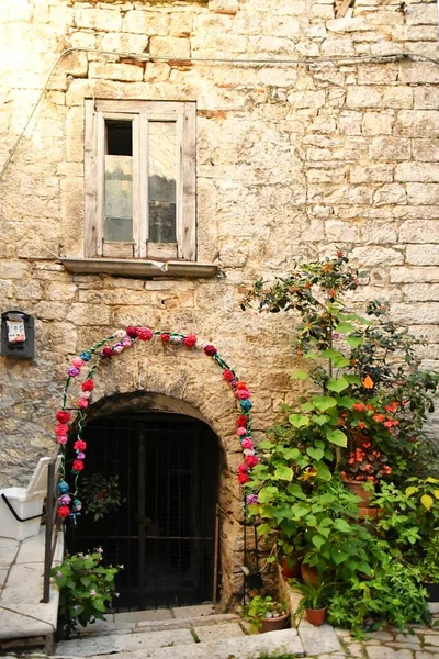 Starý Dům Oratinu Vesnice Molise Itálie — Stock fotografie