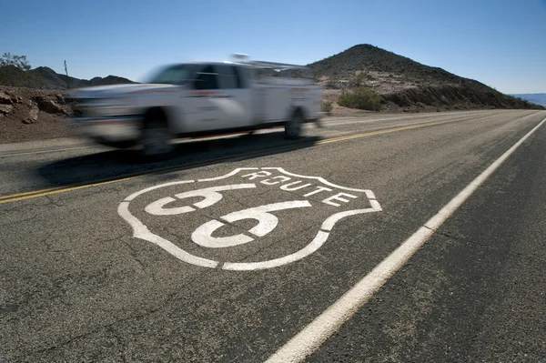 Route 66 pick up truck — Stock Photo, Image