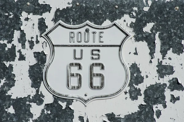 Route 66 znamení — Stock fotografie