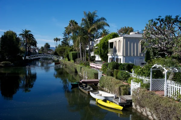 Veneza canais, los angeles — Fotografia de Stock