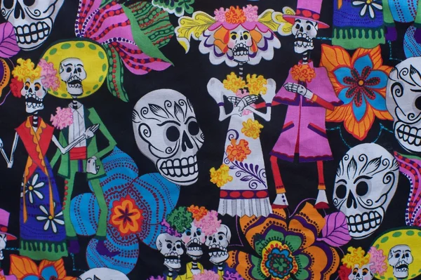 Day of the dead decorations — Stock Photo, Image