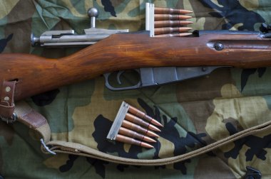 tüfek ve cephane klipleri