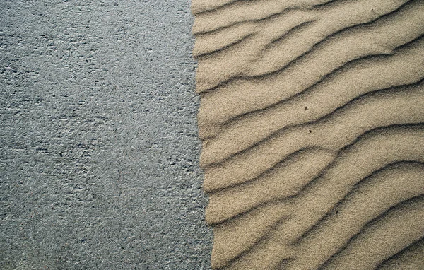 Texture sable et béton — Photo