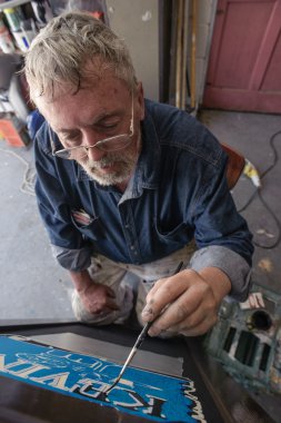 detay resminin işareti ressam